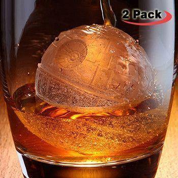 2 Pieces of Death Star Ice Mold